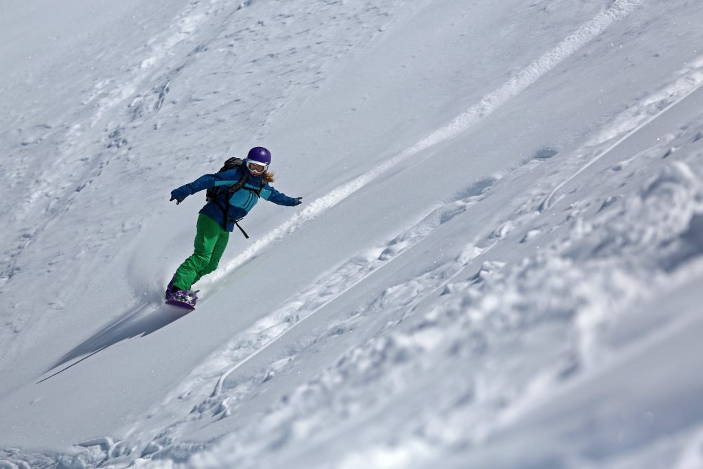 Adele Hoffman Cours de snowboard